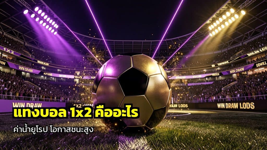 แทงบอล 1x2 ค่าน้ำยุโรปคืออะไร