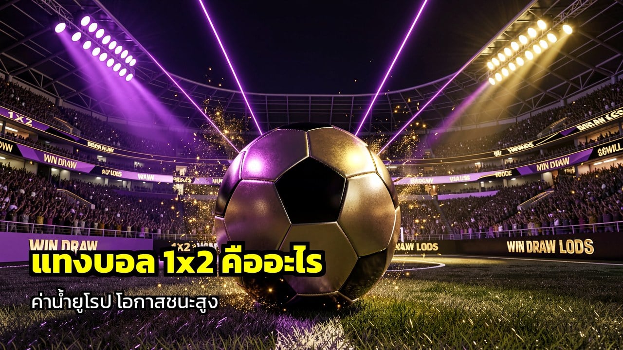 แทงบอล 1x2 ค่าน้ำยุโรปคืออะไร
